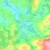 Mapa topográfico Gollen, mapa de relieve, mapa de altitud