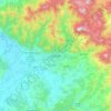 Mapa topográfico Baia Mare, altitud, relieve
