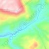 Mapa topográfico Amezri, mapa de relieve, mapa de altitud