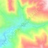 Mapa topográfico Tighza, mapa de relieve, mapa de altitud