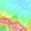 Mapa topográfico Yavakapadi, mapa de relieve, mapa de altitud