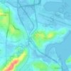 Mapa topográfico Maliaño, mapa de relieve, mapa de altitud