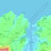 Mapa topográfico Foxos, relieve, altitud