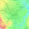 Mapa topográfico Riobamba, altitud, relieve