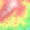 Mapa topográfico Valadares, mapa de relieve, mapa de altitud