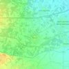 Mapa topográfico Claira, altitud, relieve