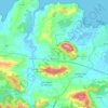 Mapa topográfico Arnuero, mapa de relieve, mapa de altitud