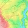 Mapa topográfico Dinan, mapa de relieve, mapa de altitud