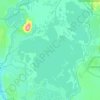 Mapa topográfico Mývatn, altitud, relieve