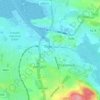 Mapa topográfico Sligo, mapa de relieve, mapa de altitud