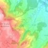Mapa topográfico Escuadro, altitud, relieve