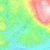 Mapa topográfico Berja, altitud, relieve