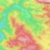 Mapa topográfico Garayoa, mapa de relieve, mapa de altitud