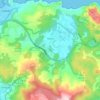 Mapa topográfico Liendo, mapa de relieve, mapa de altitud
