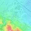 Mapa topográfico Stanford, mapa de relieve, mapa de altitud
