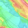 Mapa topográfico Azagra, mapa de relieve, mapa de altitud