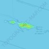 Mapa topográfico Isla Plana o Nueva Tabarca, altitud, relieve